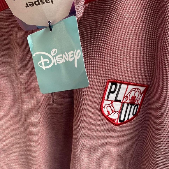 Rare Disney Pluto polo shirt from Tokyo men’s medium by fine jasper interfil - Picture 3 of 5